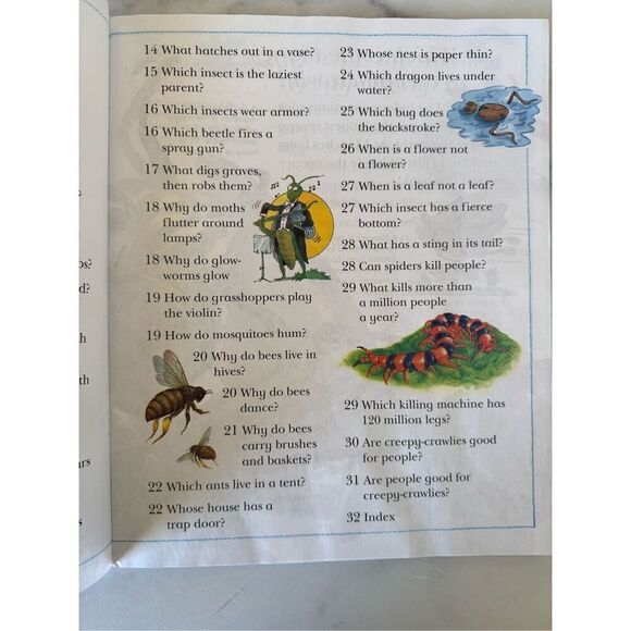 I wonder why Spiders Spin Webs & Other Questions About Creepy Crawlers children’ - Picture 4 of 5